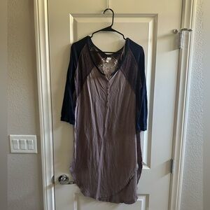 Free People Tunic Tee